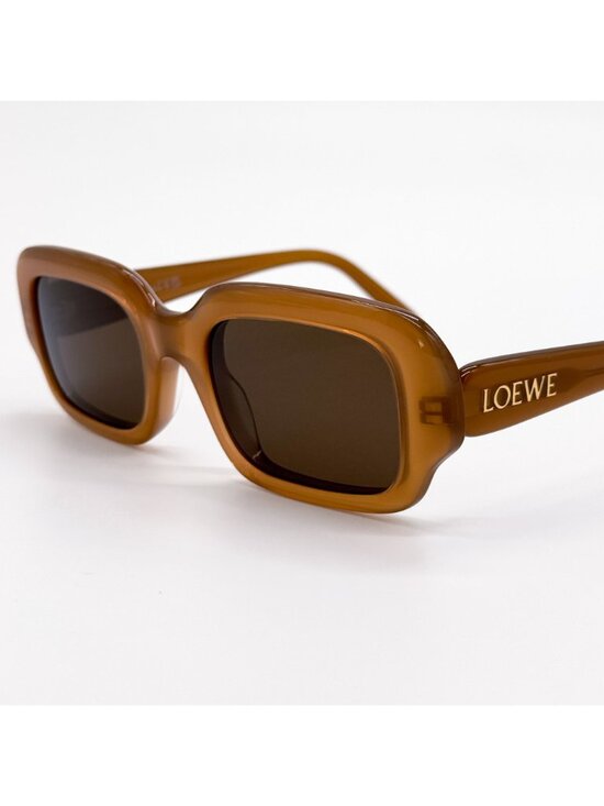 NEW LOEWE SUNGLASSES LW40158I 50E BROWN UNISEX EYEWEAR main image 4